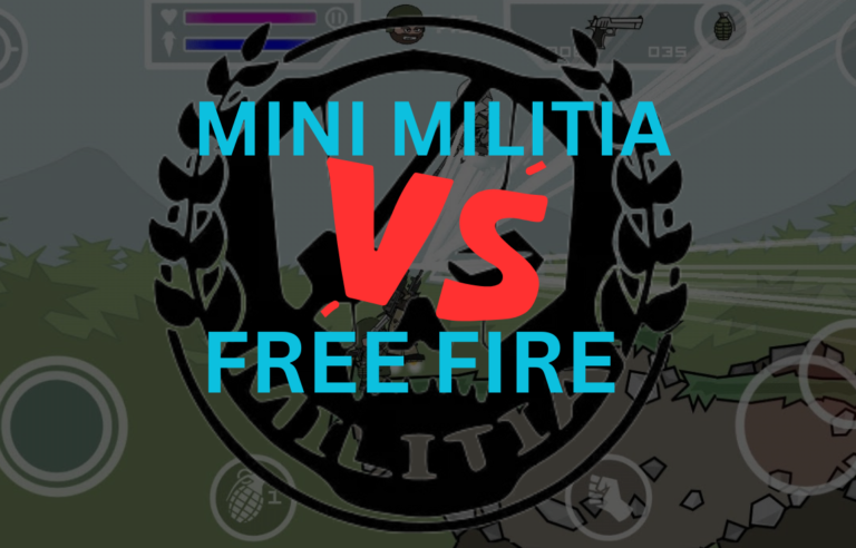 Mini Militia Vs Free Fire